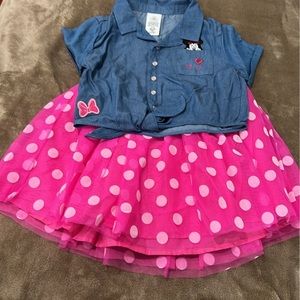 Dress Minnie dress /2pieces